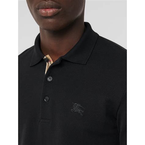 black burberry shirt long sleeve|burberry long sleeve polo men's.